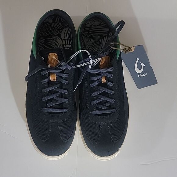 🆕️👟 OLUKAI Men's Punini Sneaker Navy/Bamboo - Sz 11 - Picture 4 of 7